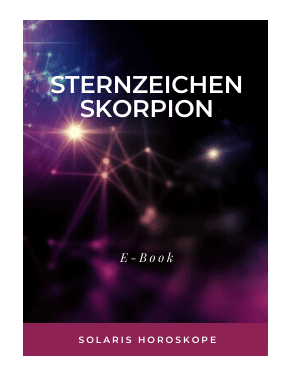 Cover E-Book Sternzeichen Skorpion
