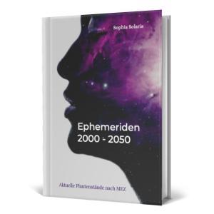 Produktillustration Buch Ephemeriden 2000 bis 2050