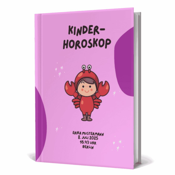 Cover Kinderhoroskop für Mädchen