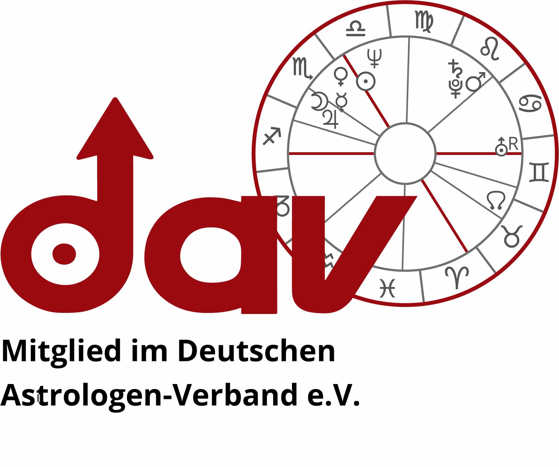 Logo Mitglied im Deutschen Astrologenverband