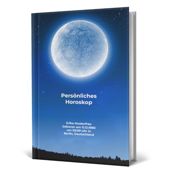 Persönliches Horoskop mit psychologischer Astrologie als gebundenes Buch