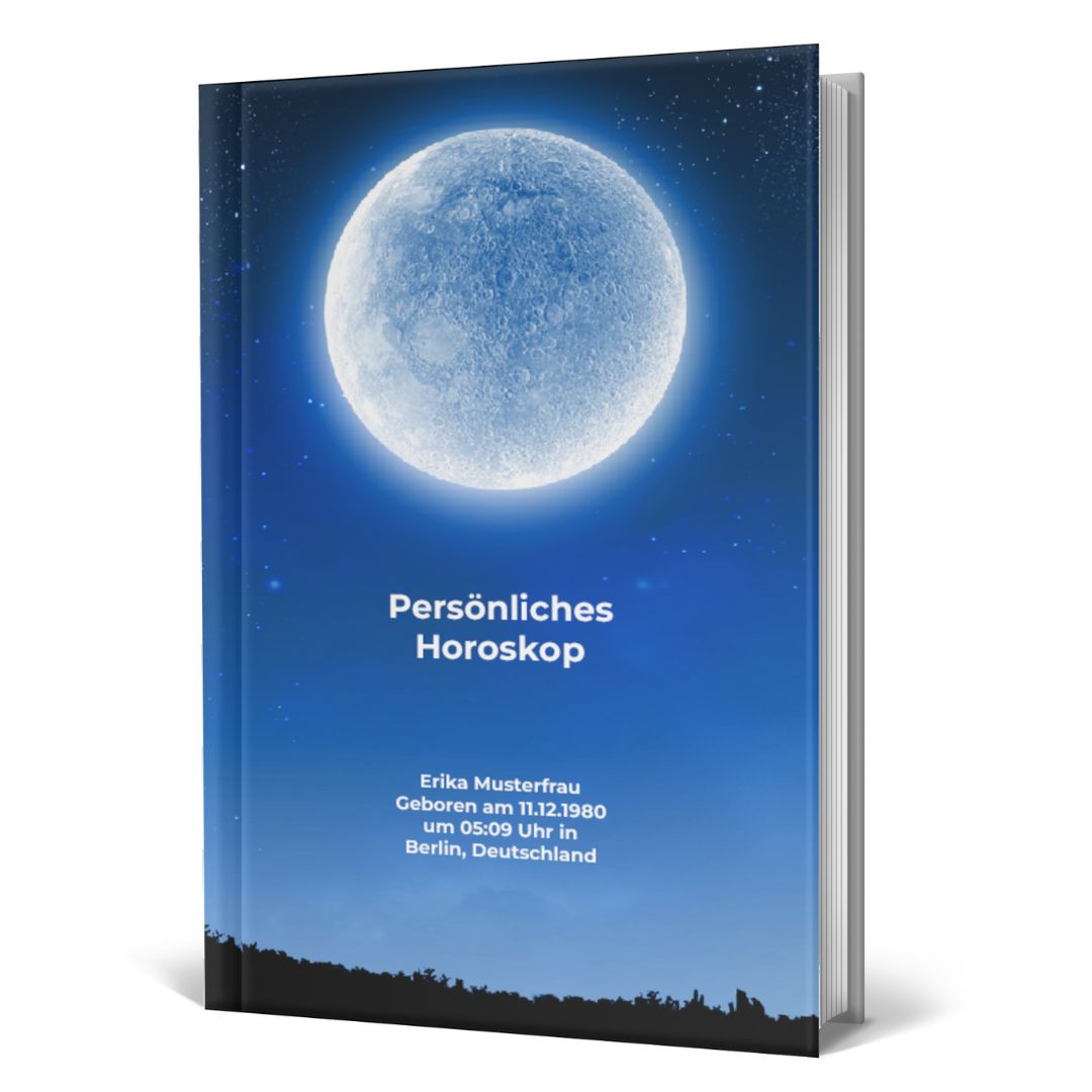 Persönliches Horoskop mit psychologischer Astrologie als gebundenes Buch