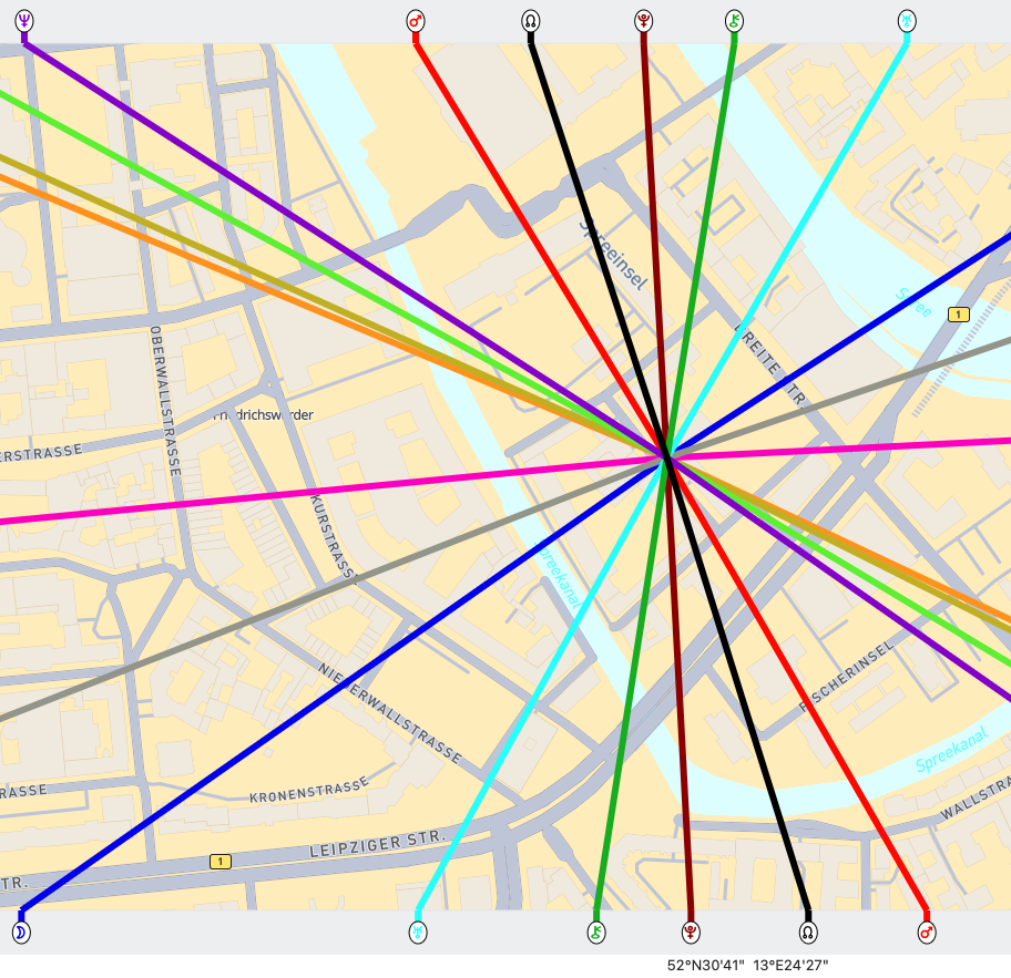 Beispiel für Astrologische Standortanalyse Berlin