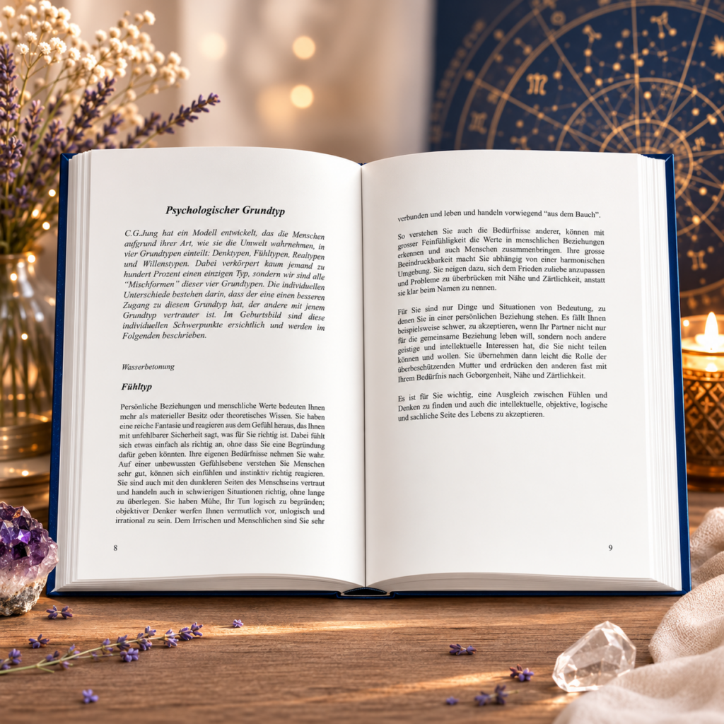 Innenansicht persönliches Horoskop
