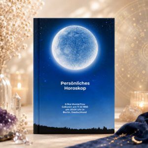 Coverbeispiel eines persönlichen Horoskops