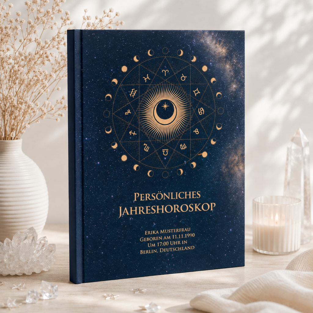 Persönliches Jahreshoroskop gebunden