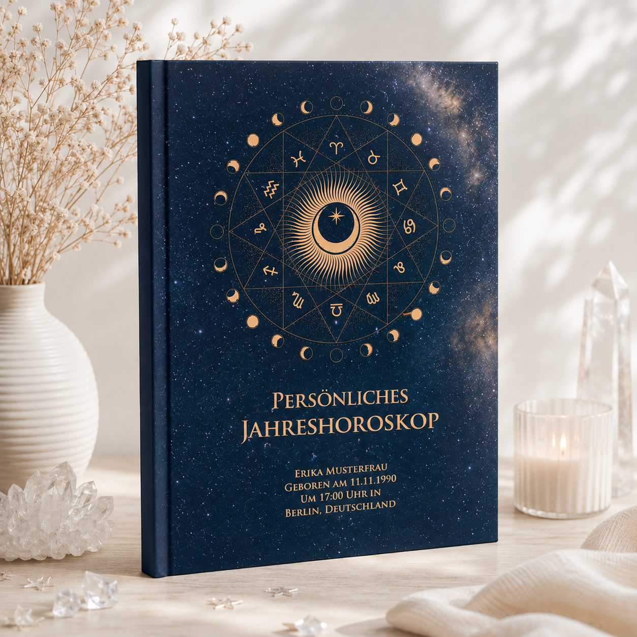 Persönliches Jahreshoroskop gebunden